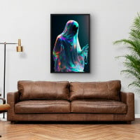 Quadro Decorativo Fantasma Holográfico