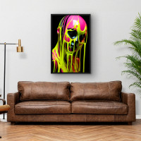 Quadro Decorativo Banho Neon