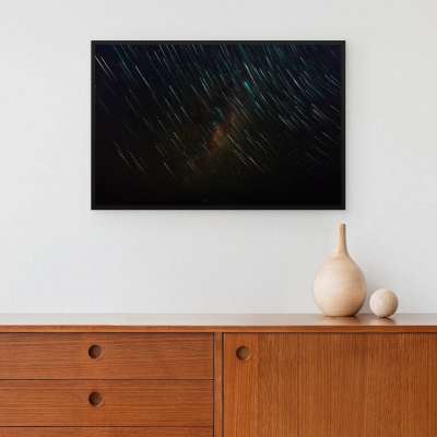 Quadro Decorativo Chuva de Meteoros