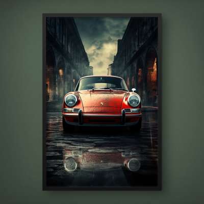 Quadro Decorativo Porsche 911