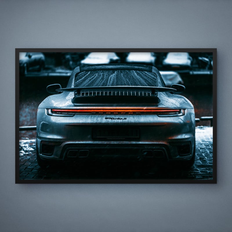 Quadro Decorativo Porsche 911 Turbo S