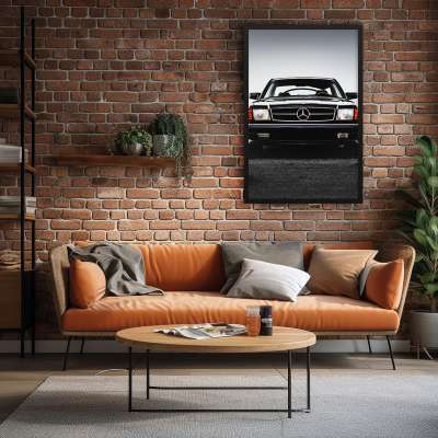 Quadro Decorativo Mercedes-Benz 500 SEC