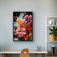 Quadro Decorativo Flores I