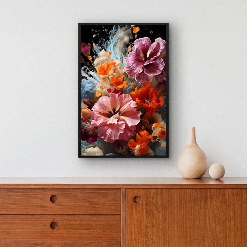 Quadro Decorativo Flores I