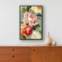 Quadro Decorativo Flores Fluídas II