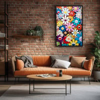 Quadro Decorativo Flores Smile