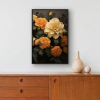 Quadro Decorativo Flores Amarelas I