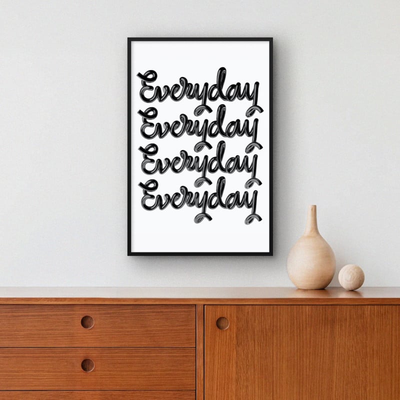 Quadro Decorativo Everyday