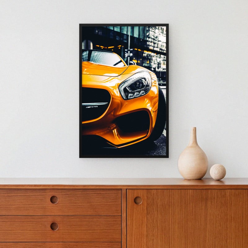 Quadro Decorativo Mercedes-benz AMG GTR