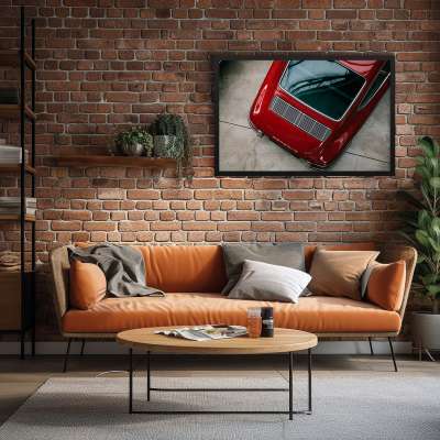 Quadro Decorativo Porsche 912