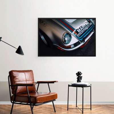 Quadro Decorativo Porsche Martini