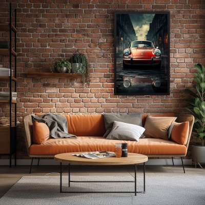 Quadro Decorativo Porsche 911