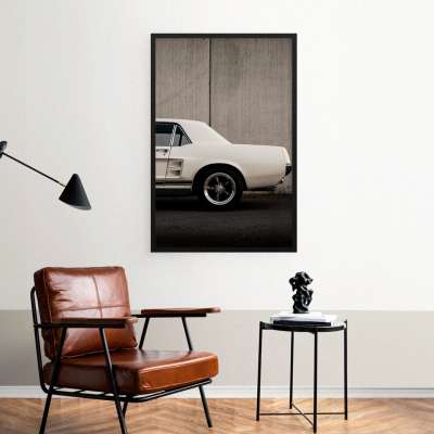 Quadro Decorativo Ford Mustang 1967