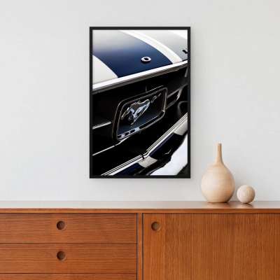 Quadro Decorativo Emblema Ford