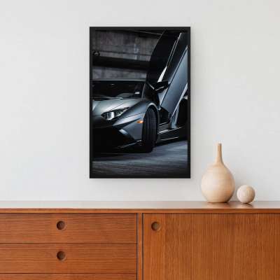 Quadro Decorativo Lamborghini Aventador Ultimae