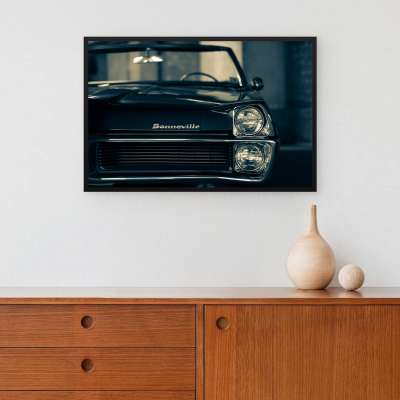 Quadro Decorativo Pontiac Bonneville Conversível