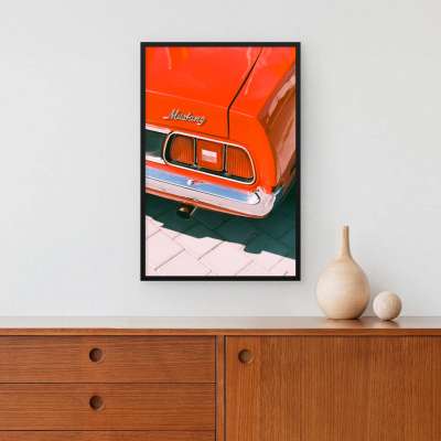 Quadro Decorativo Mustang