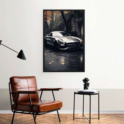 Quadro Decorativo Mercedes-benz AMG GT