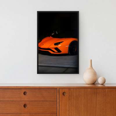 Quadro Decorativo Lamborghini Aventador