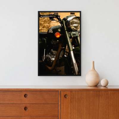 Quadro Decorativo Moto Royal Enfield