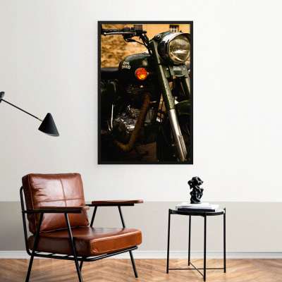 Quadro Decorativo Moto Royal Enfield