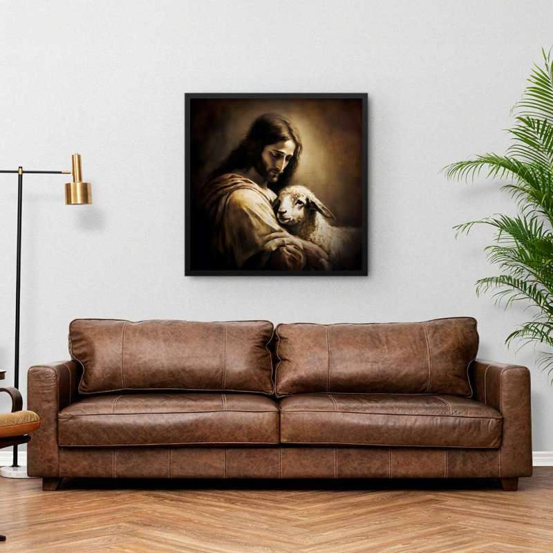 Quadro Decorativo Cordeiro de Deus