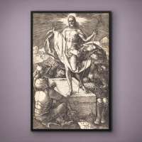 Quadro Decorativo Cristo em Jerusalém