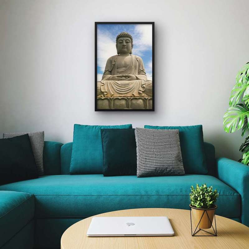 Quadro Decorativo Estátua Buda