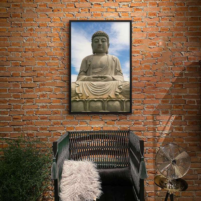 Quadro Decorativo Estátua Buda