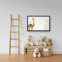 Quadro Decorativo Interações Animais