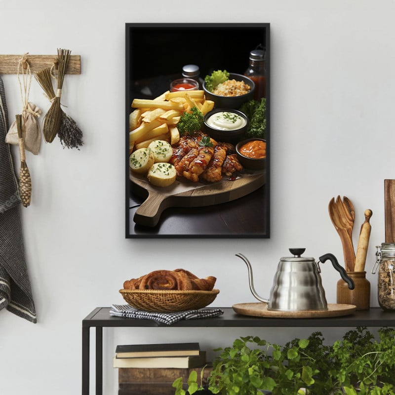 Quadro Decorativo Meal