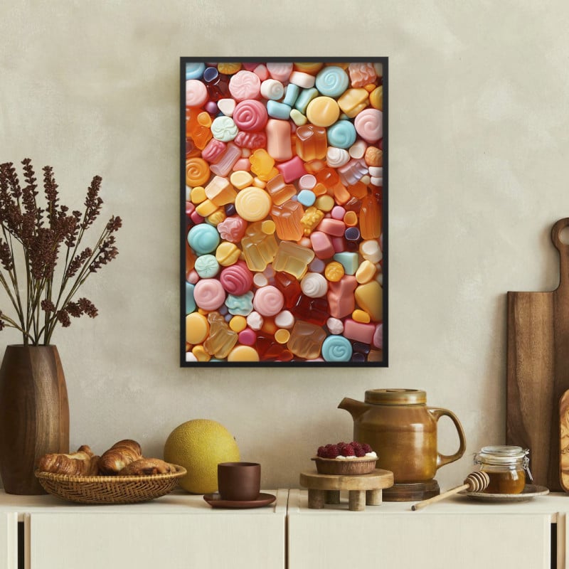 Quadro Decorativo Candyland