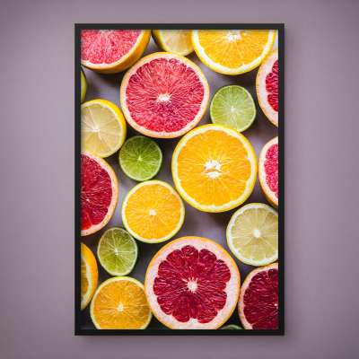 Quadro Decorativo Citrus