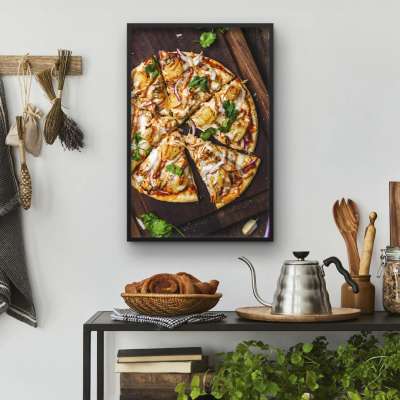 Quadro Decorativo Pizza